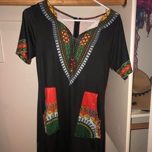 African dashiki dress